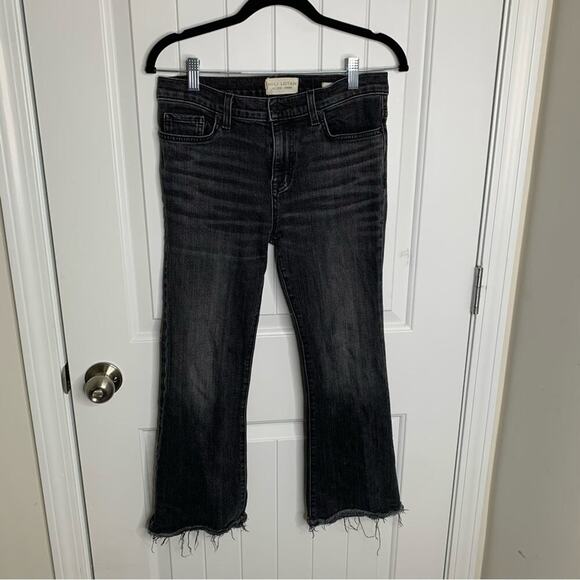 Nili Lotan vianca flare black ankle jeans size 26 - Picture 5 of 11